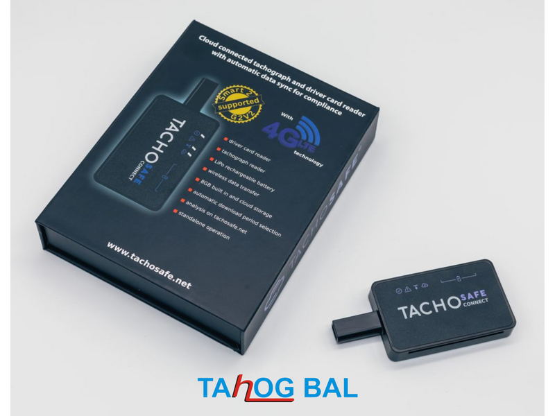 TachoSafe Connect-Cititor wireless pentru tahograf si card sofer